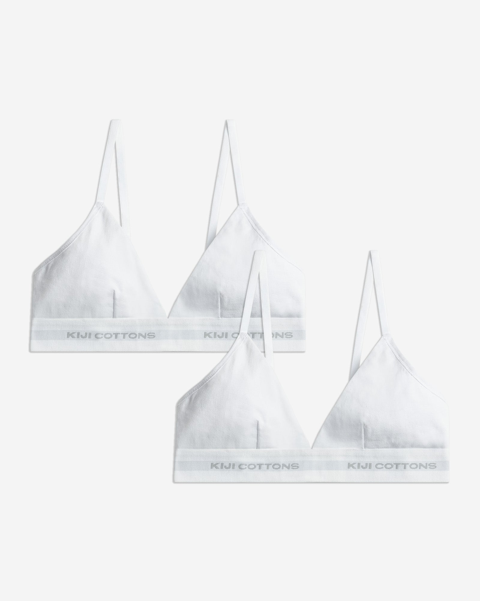 Pack 2 Top V Kiji - Branco