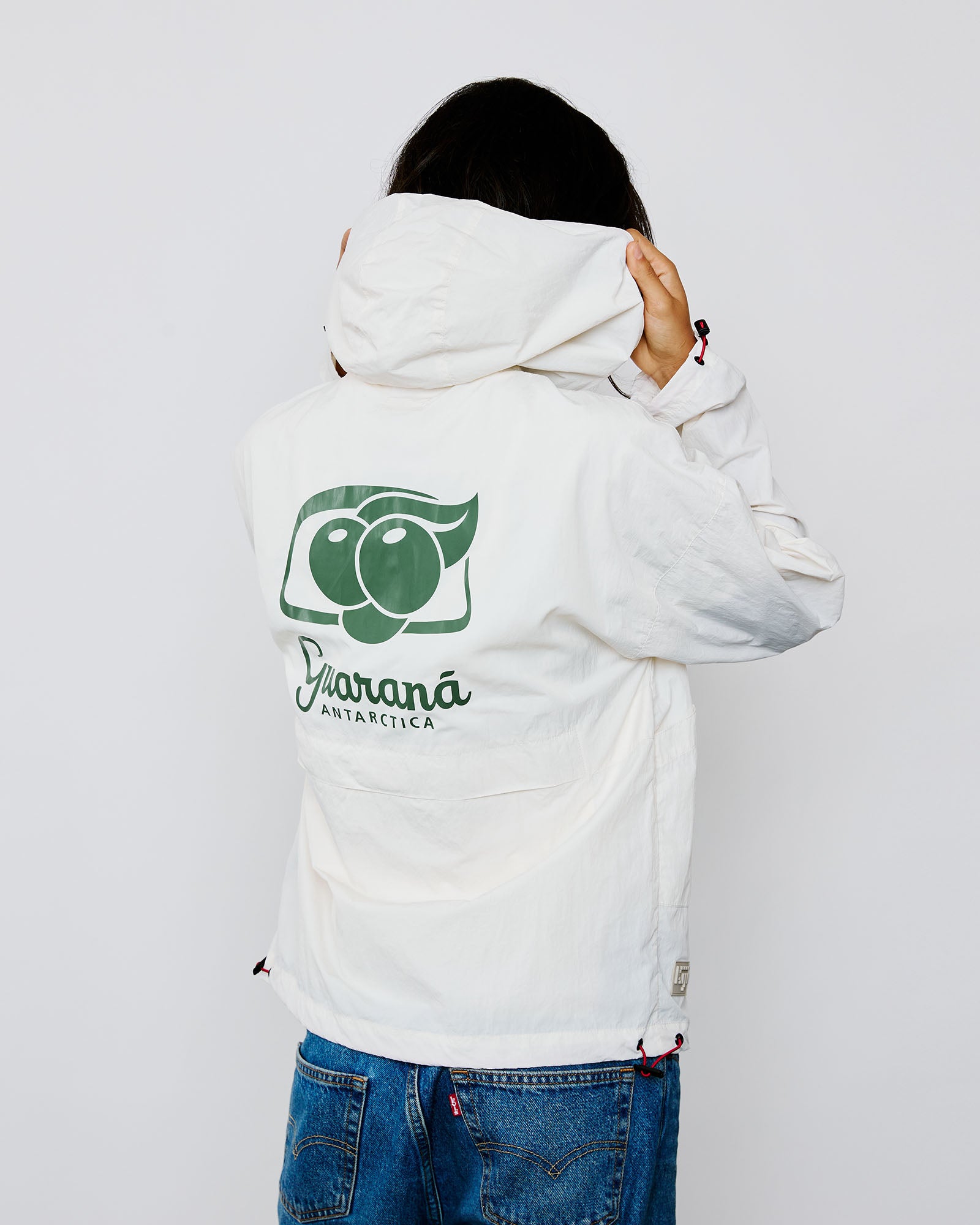 Jaqueta Wind Kiji x Guaraná – Off White