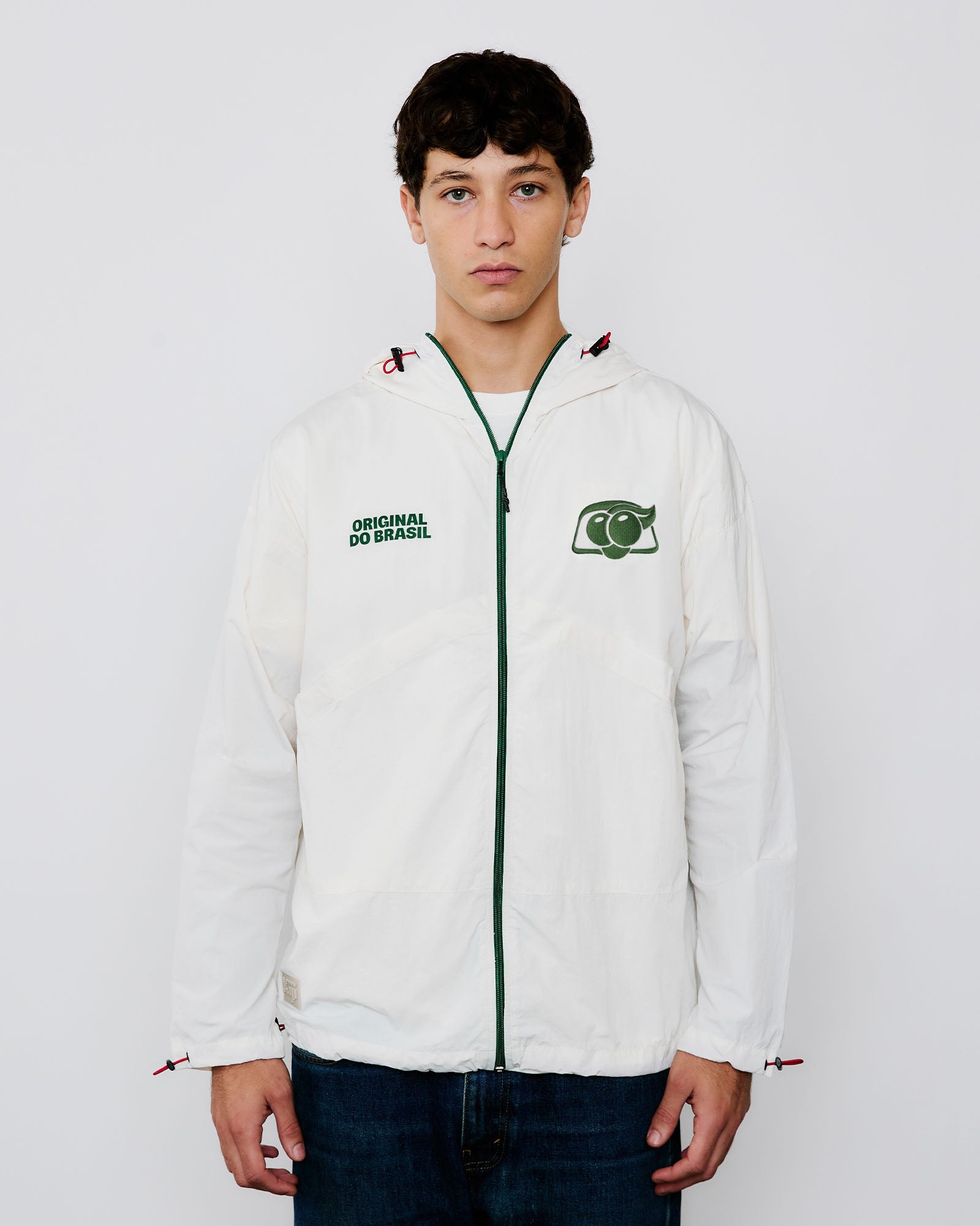 Jaqueta Wind Kiji x Guaraná – Off White