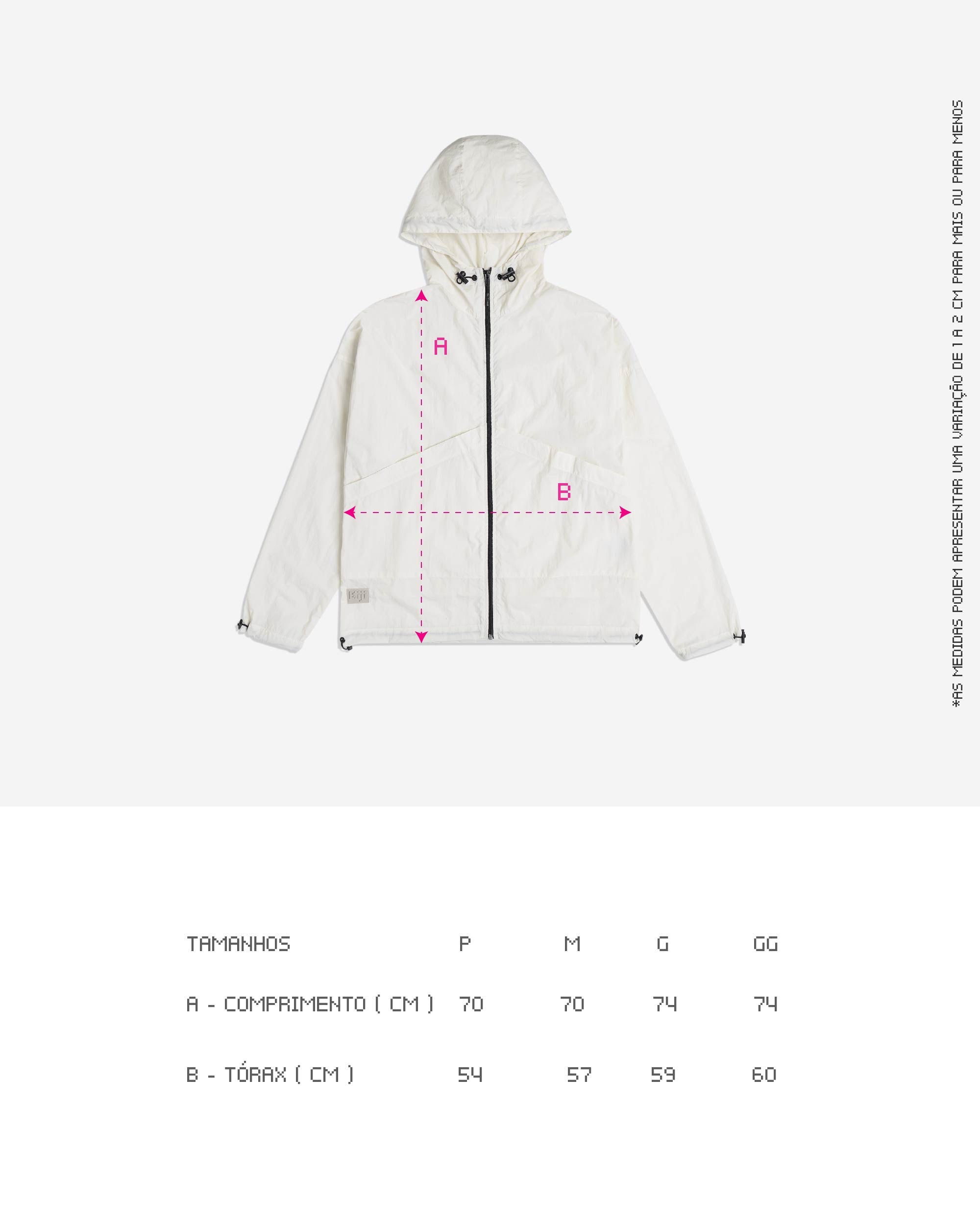 Jaqueta Wind Kiji - Off White