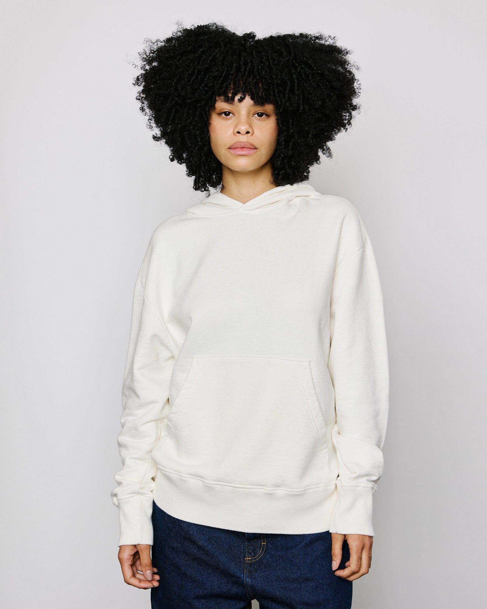 Moletom Capuz Kiji - Off White