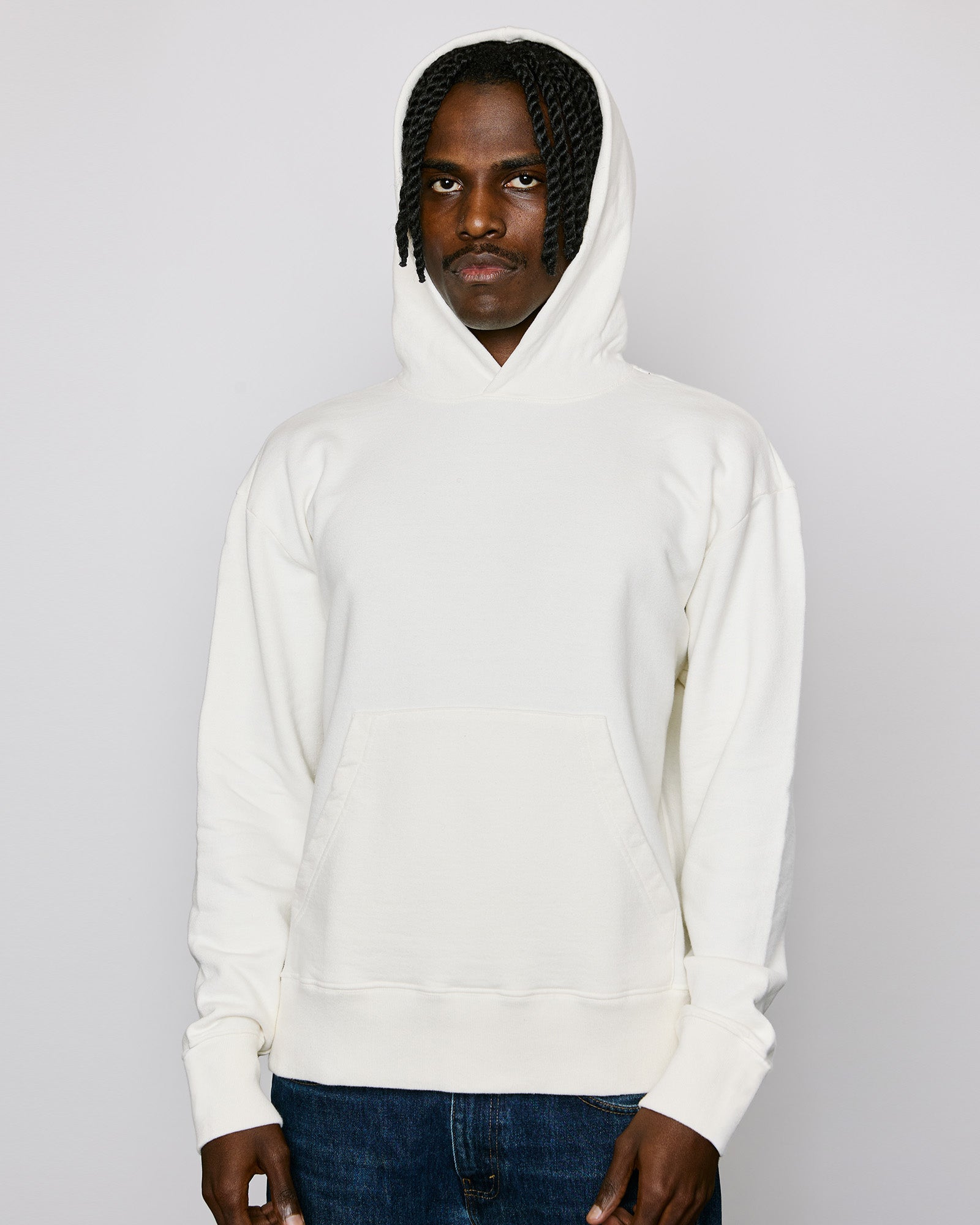 Moletom Capuz Kiji - Off White