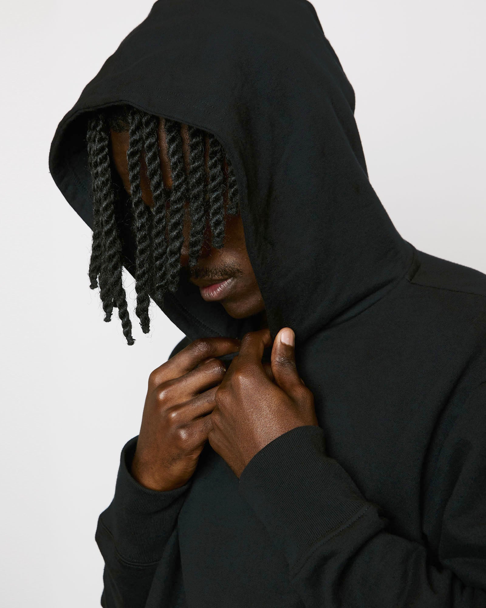 Moletom Capuz Kiji - Preto