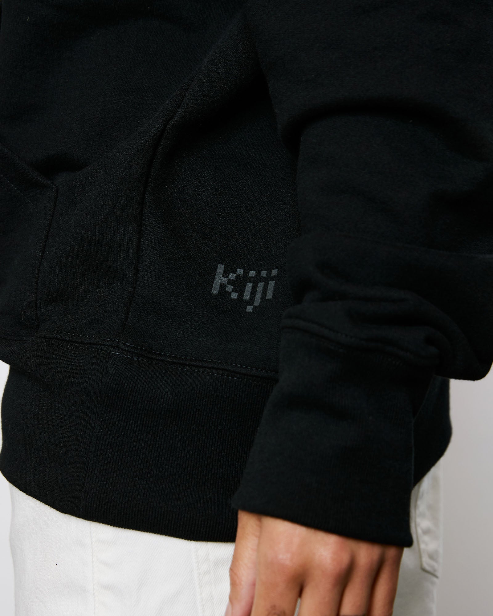 Moletom Capuz Kiji - Preto