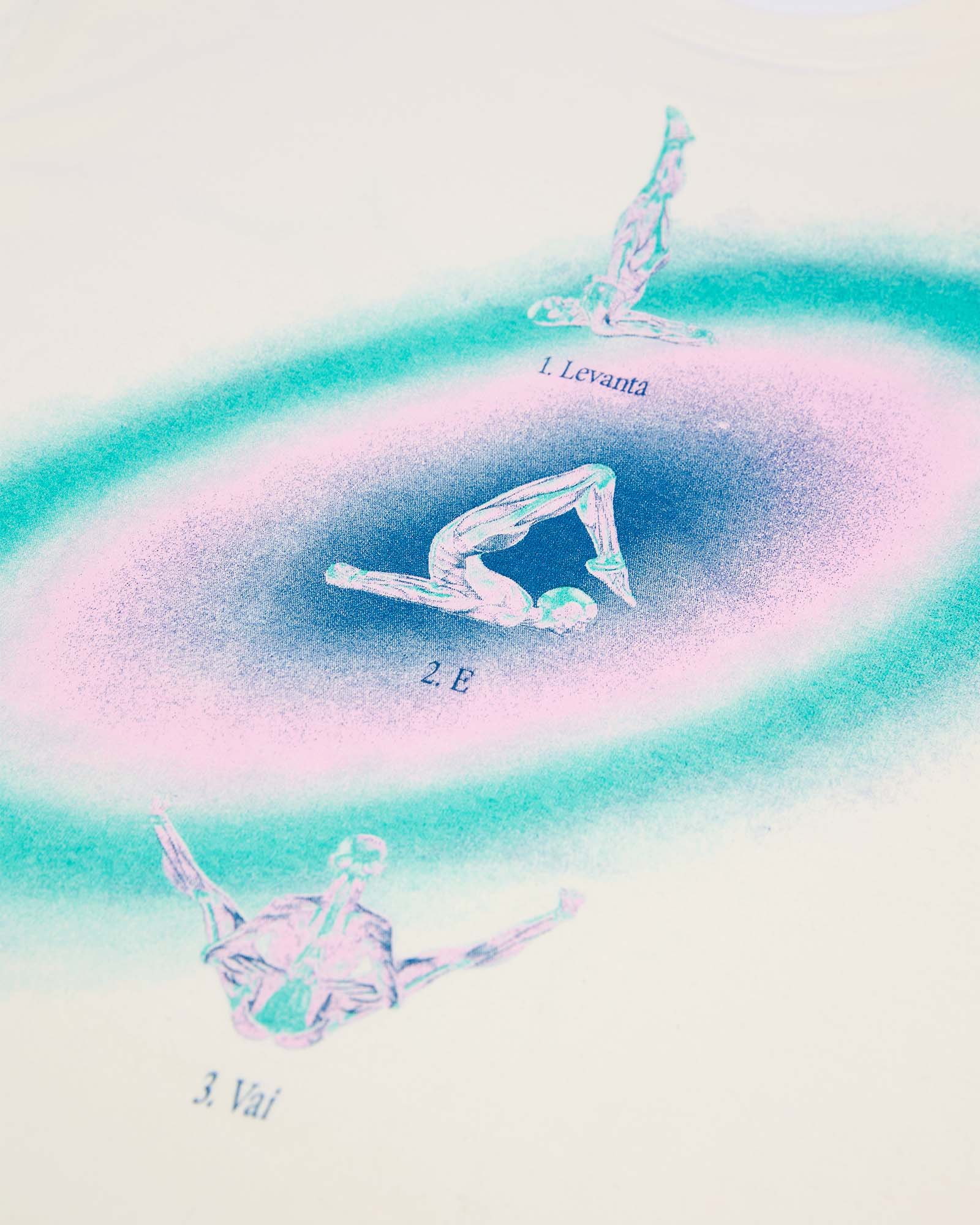 T-Shirt Heavy Kiji + Levanta & Vai - Off White