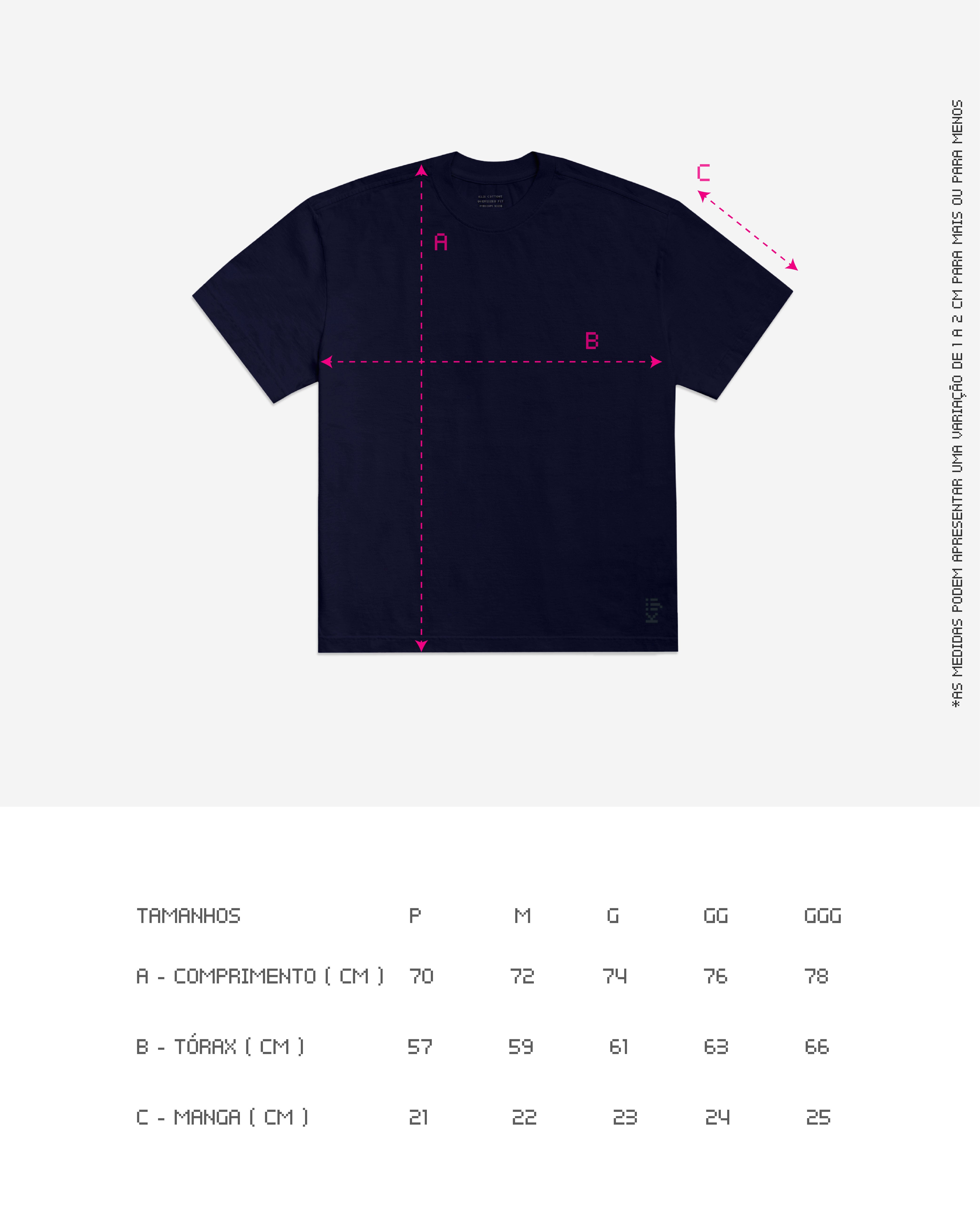 T-Shirt Heavy Kiji - Índigo