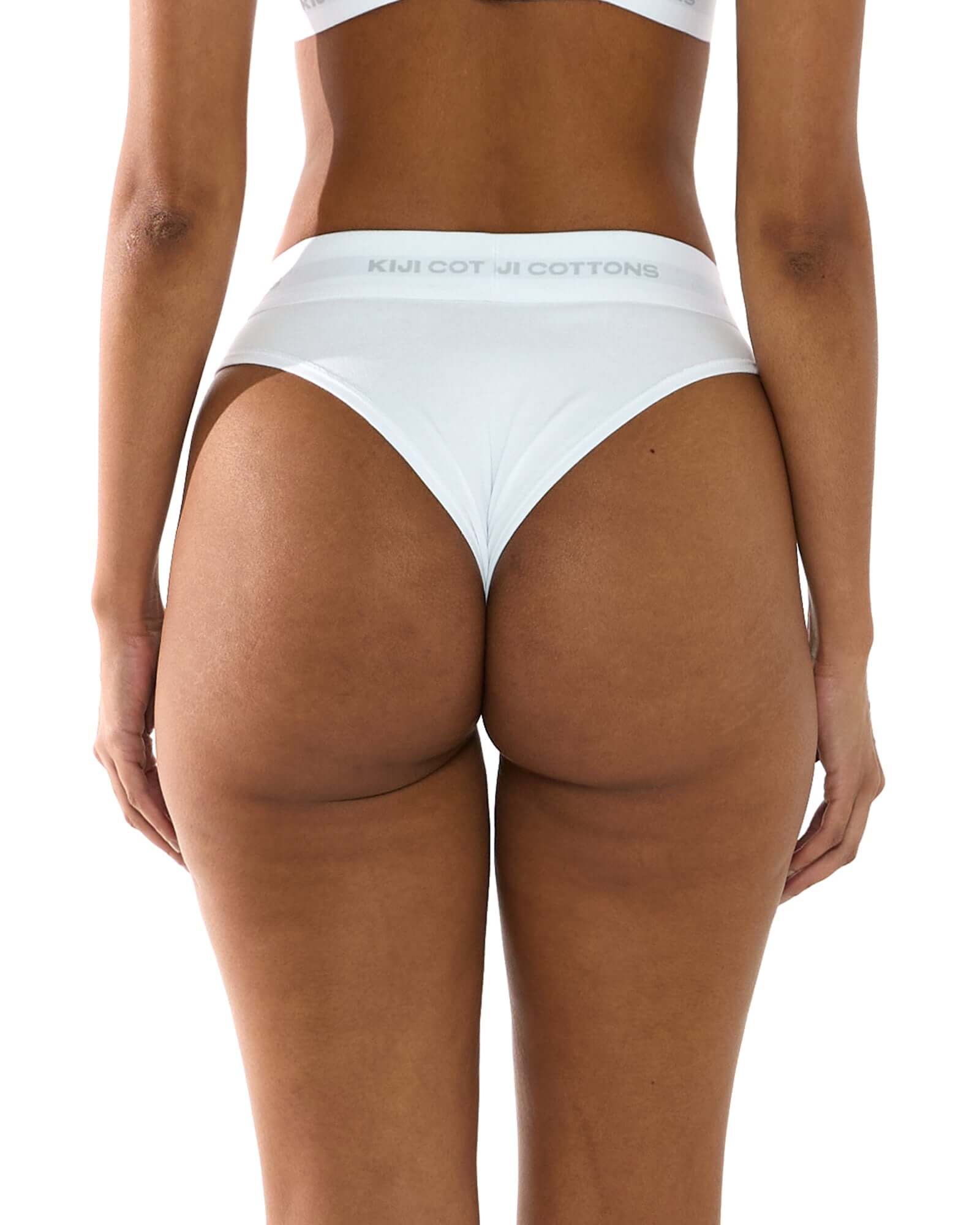 Pack 4 Calcinha Hi Kiji - Branco