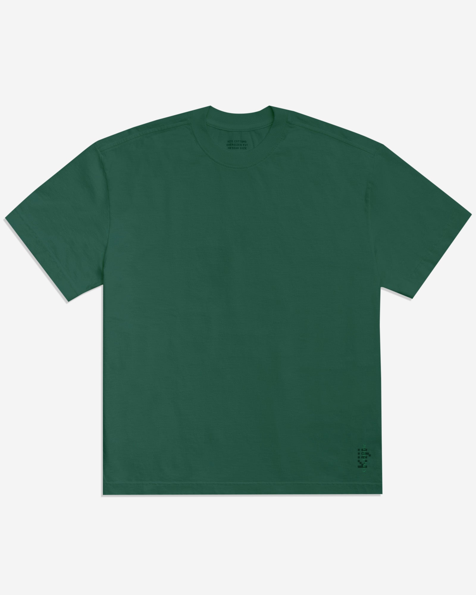 Foto Still da frente da T-Shirt Heavy Kiji Verde Musgo