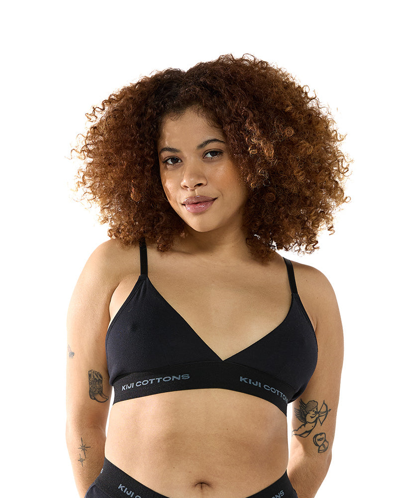 Pack 2 Top V Kiji - Preto