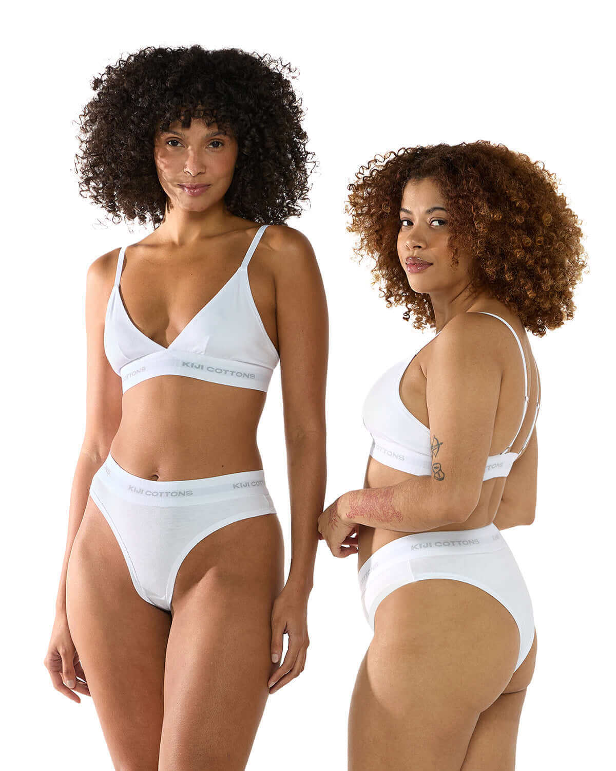 Conjunto Underwear Feminino Kiji - Branco