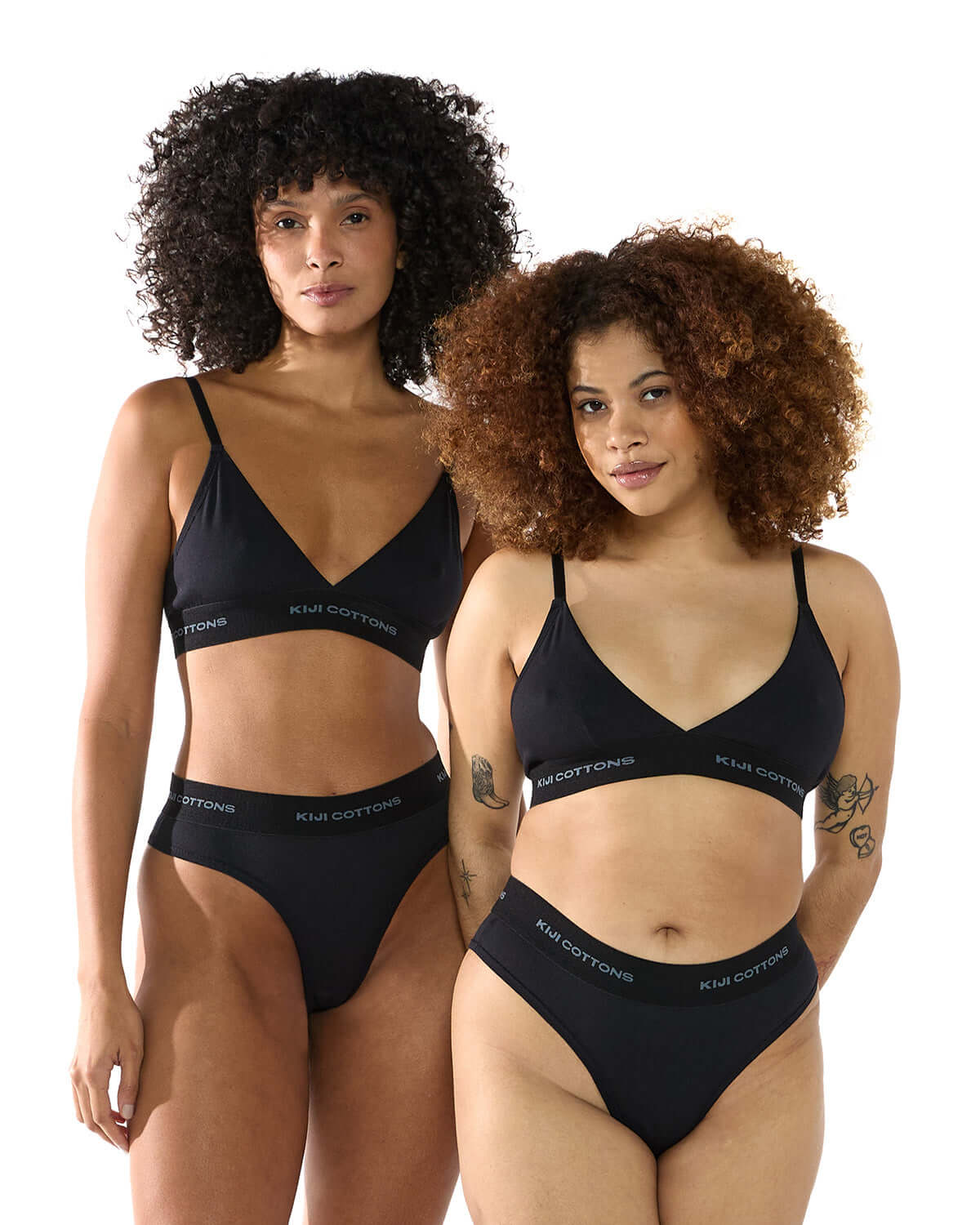 Conjunto Underwear Feminino Kiji - Preto