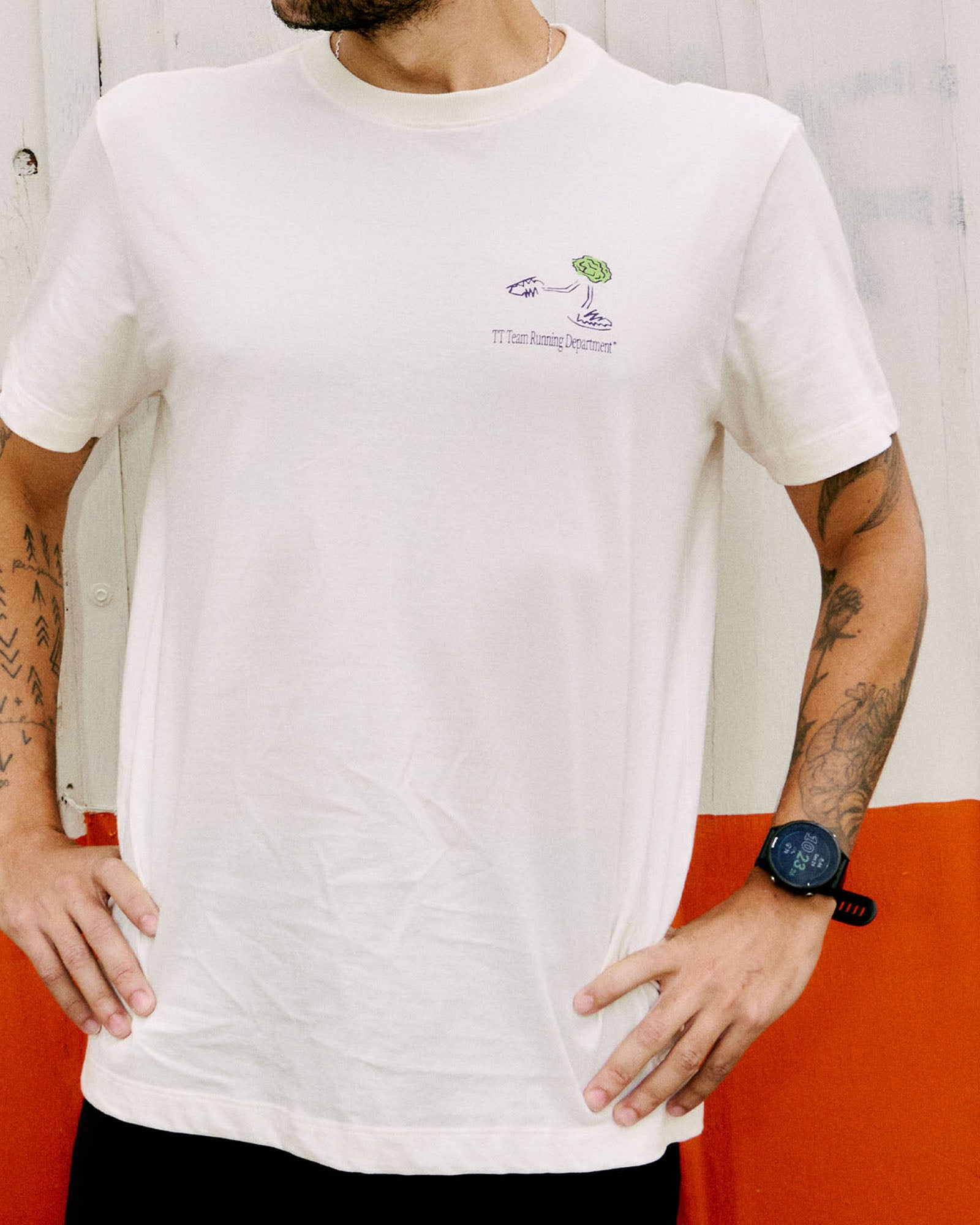 T-Shirt Classic Kiji x TT Team Essentials - Off White