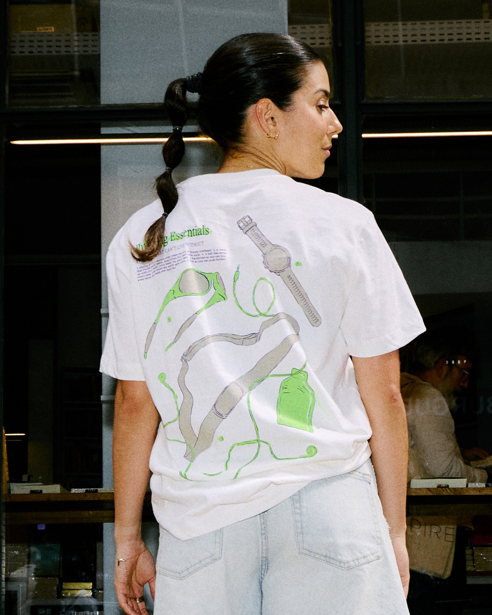 T-Shirt Classic Kiji x TT Team Essentials - Off White