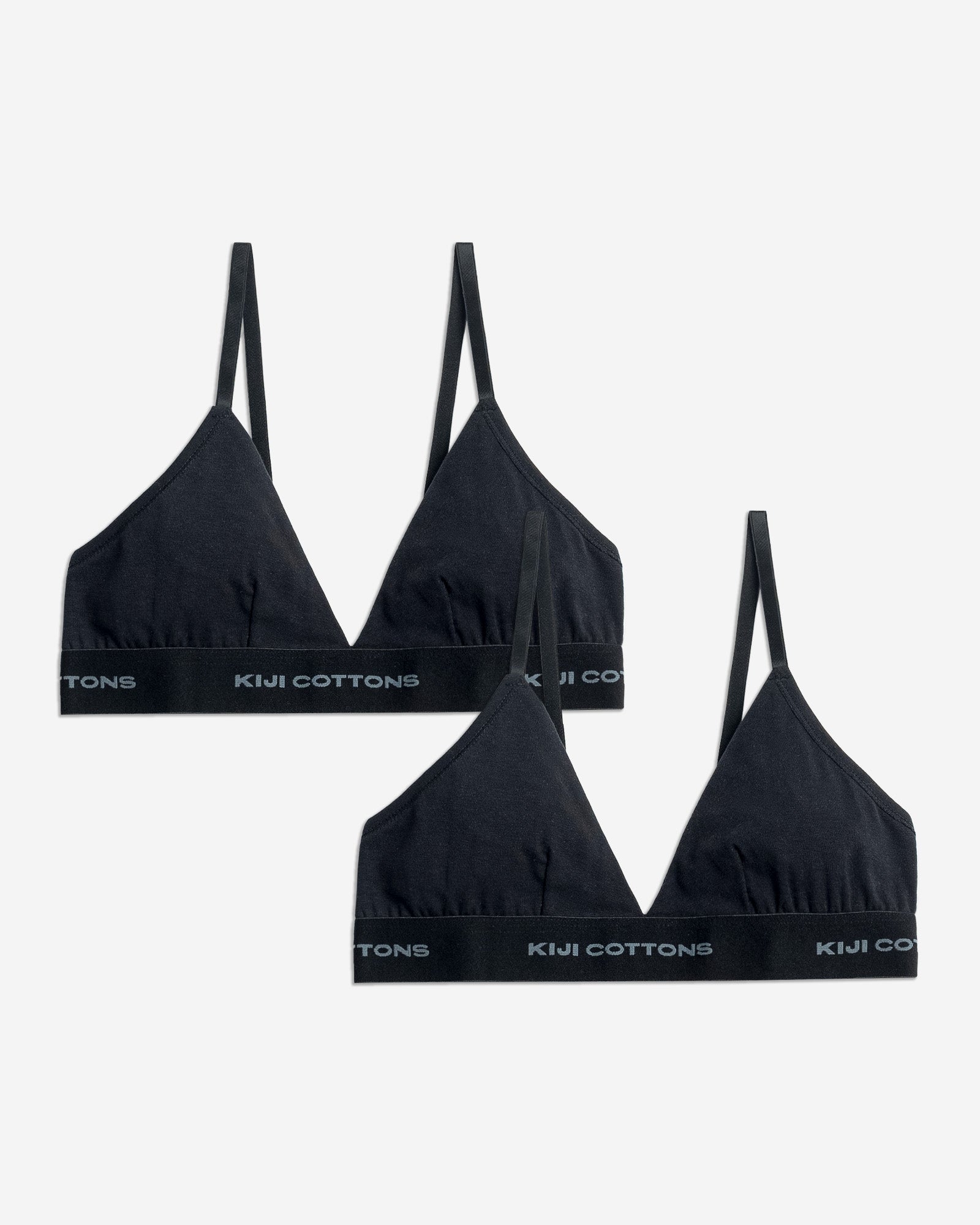 Pack 2 Top V Kiji - Preto