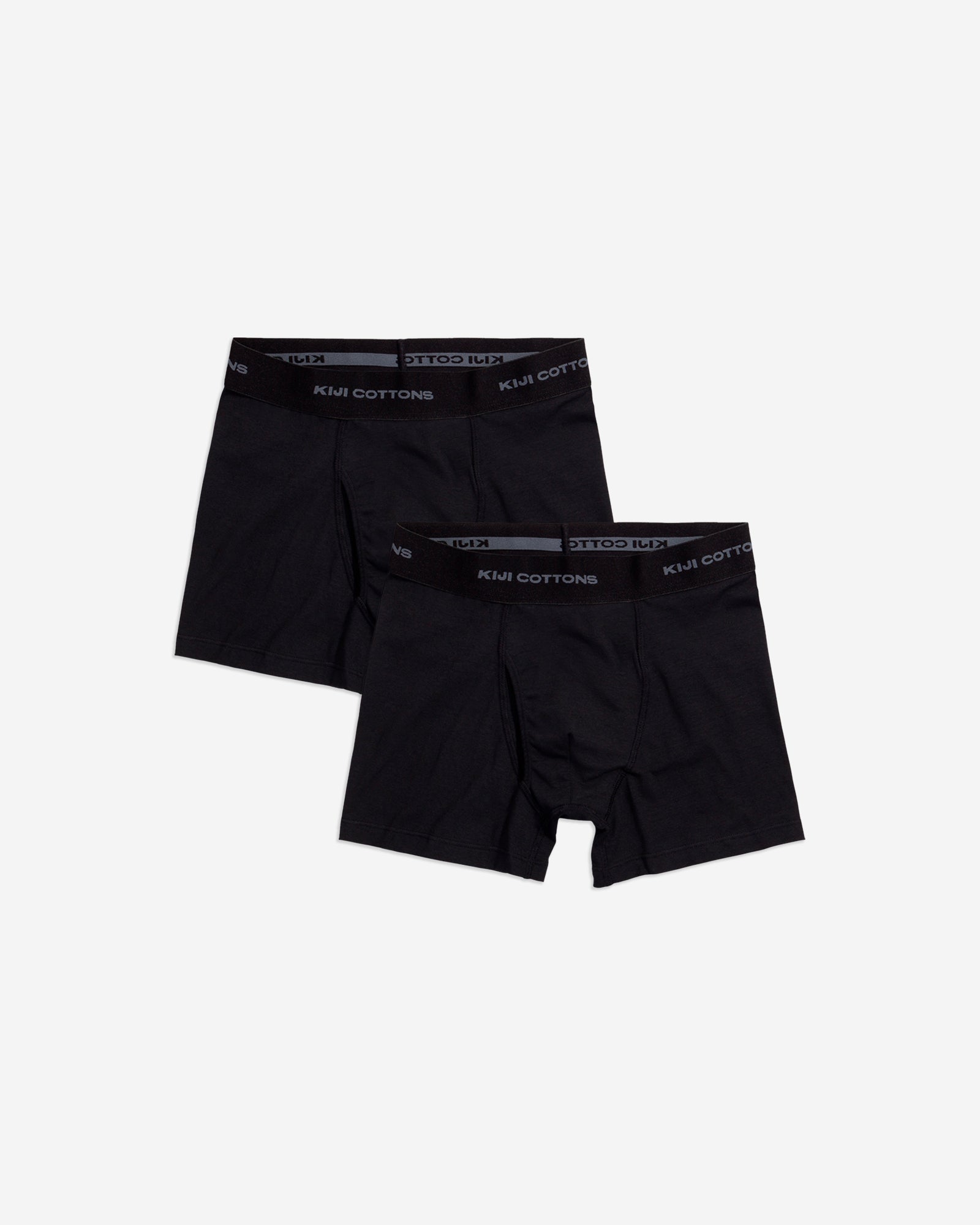 Pack 2 Cuecas Boxer Kiji - Preto