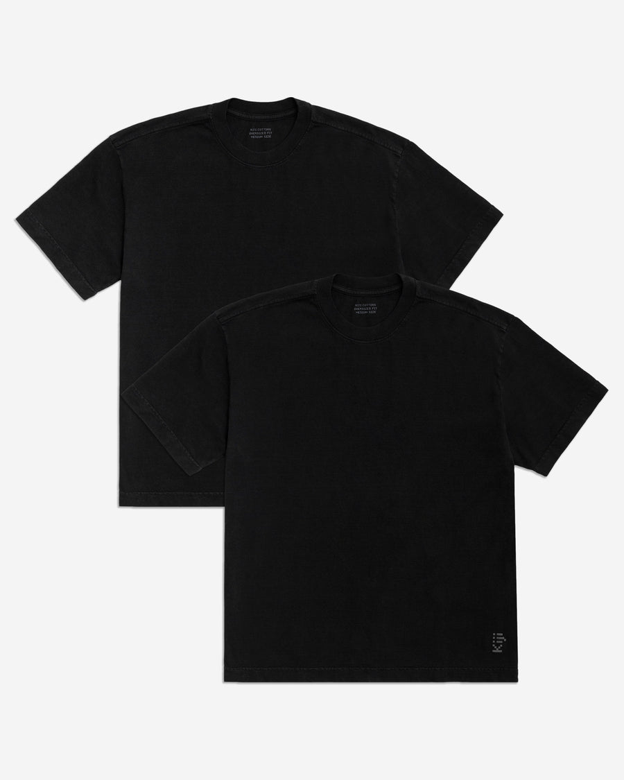 Pack 2 T-Shirts Heavy Kiji - Preto