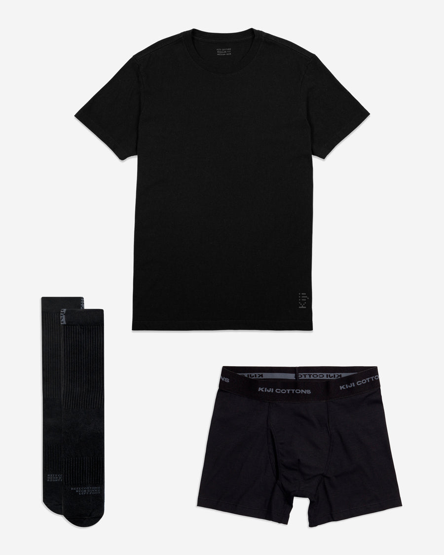 Trio Essenciais Kiji - Preto