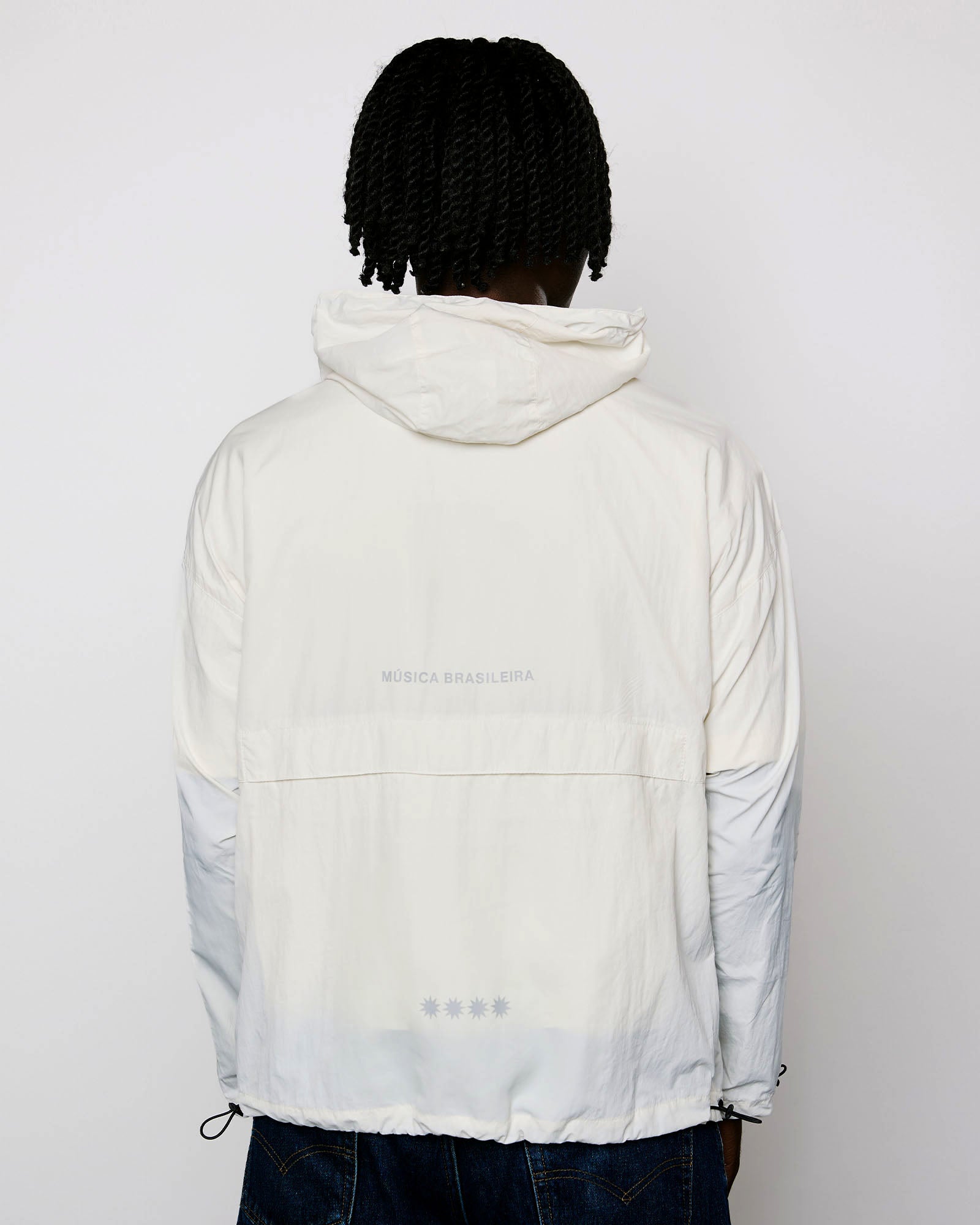 Jaqueta Wind Kiji x Doce – Off White