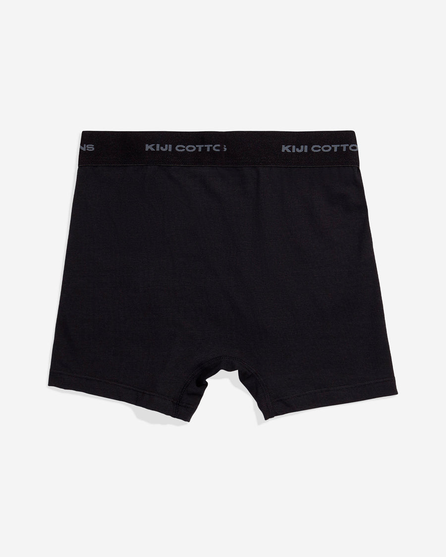 Pack 6 Cuecas Boxer Kiji - Preto