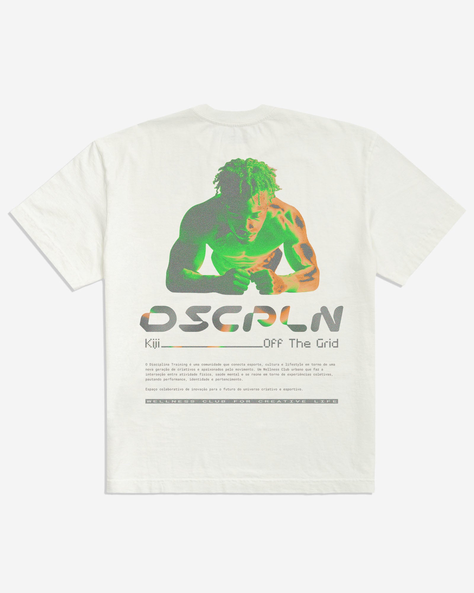 T-Shirt Heavy Kiji x Disciplina - Off White