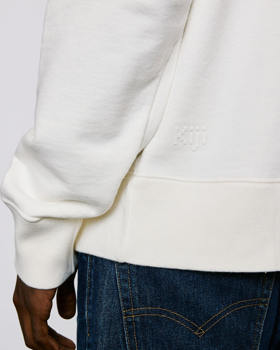 Moletom Capuz Kiji - Off White
