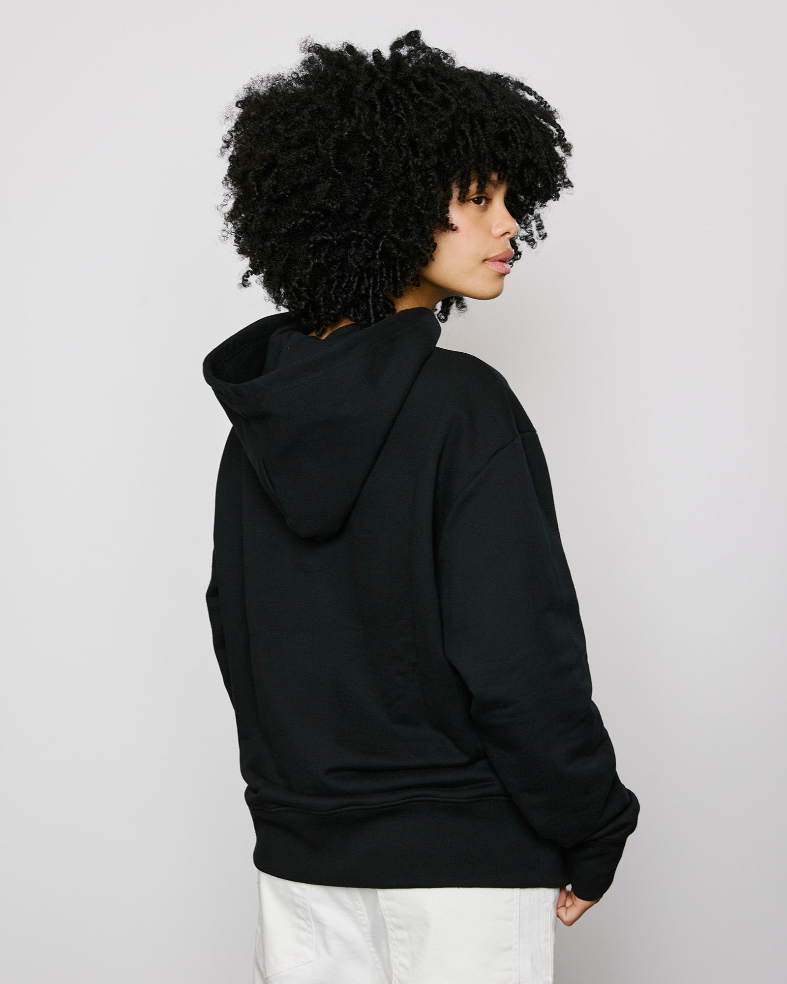 Moletom Capuz Kiji - Preto