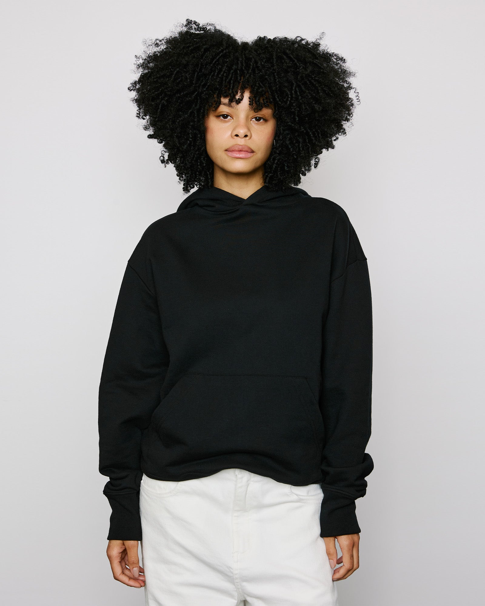 Moletom Capuz Kiji - Preto