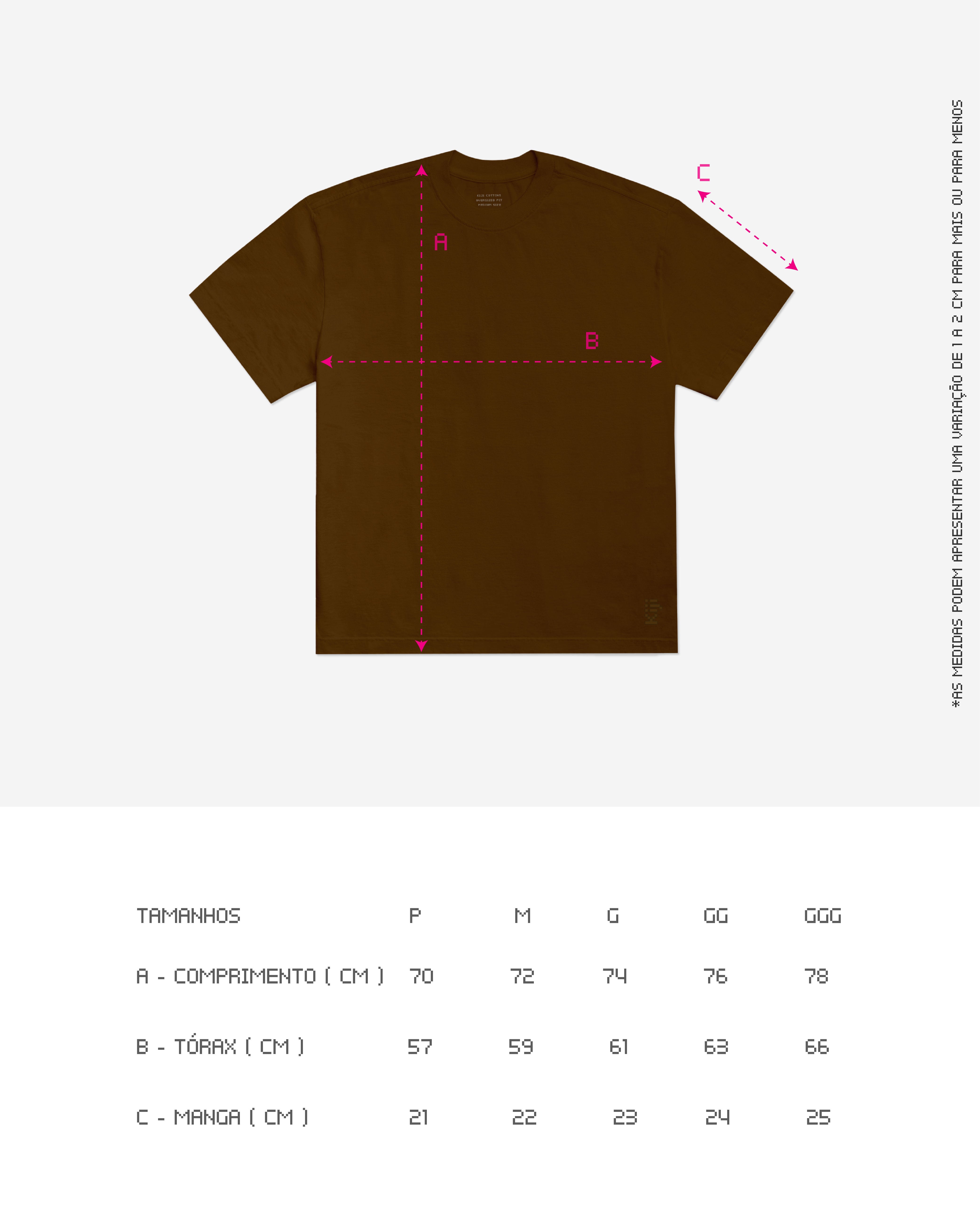 T-Shirt Heavy Kiji - Cacau