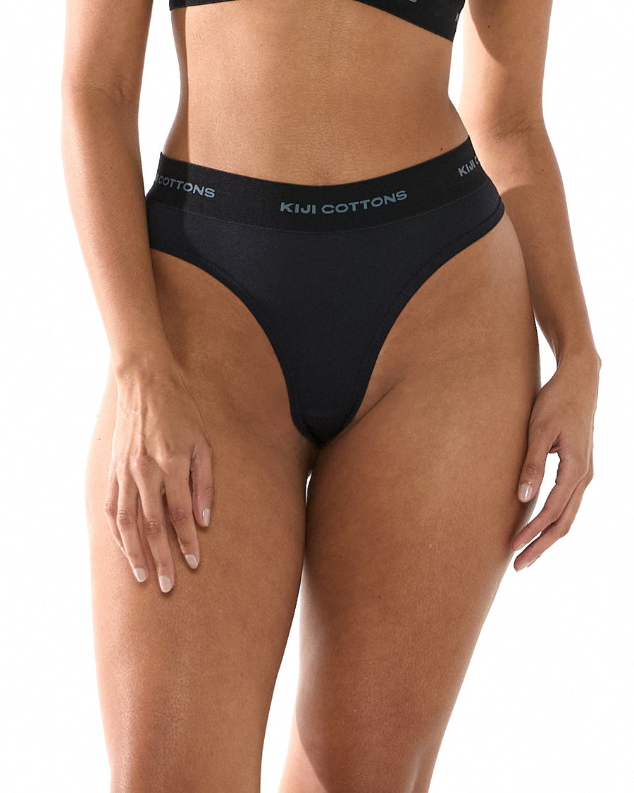 Conjunto Underwear Feminino Kiji - Preto