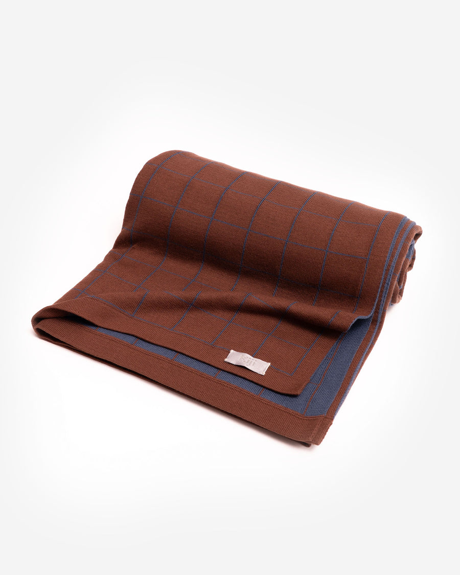 Manta Tricot Kiji – Marrom