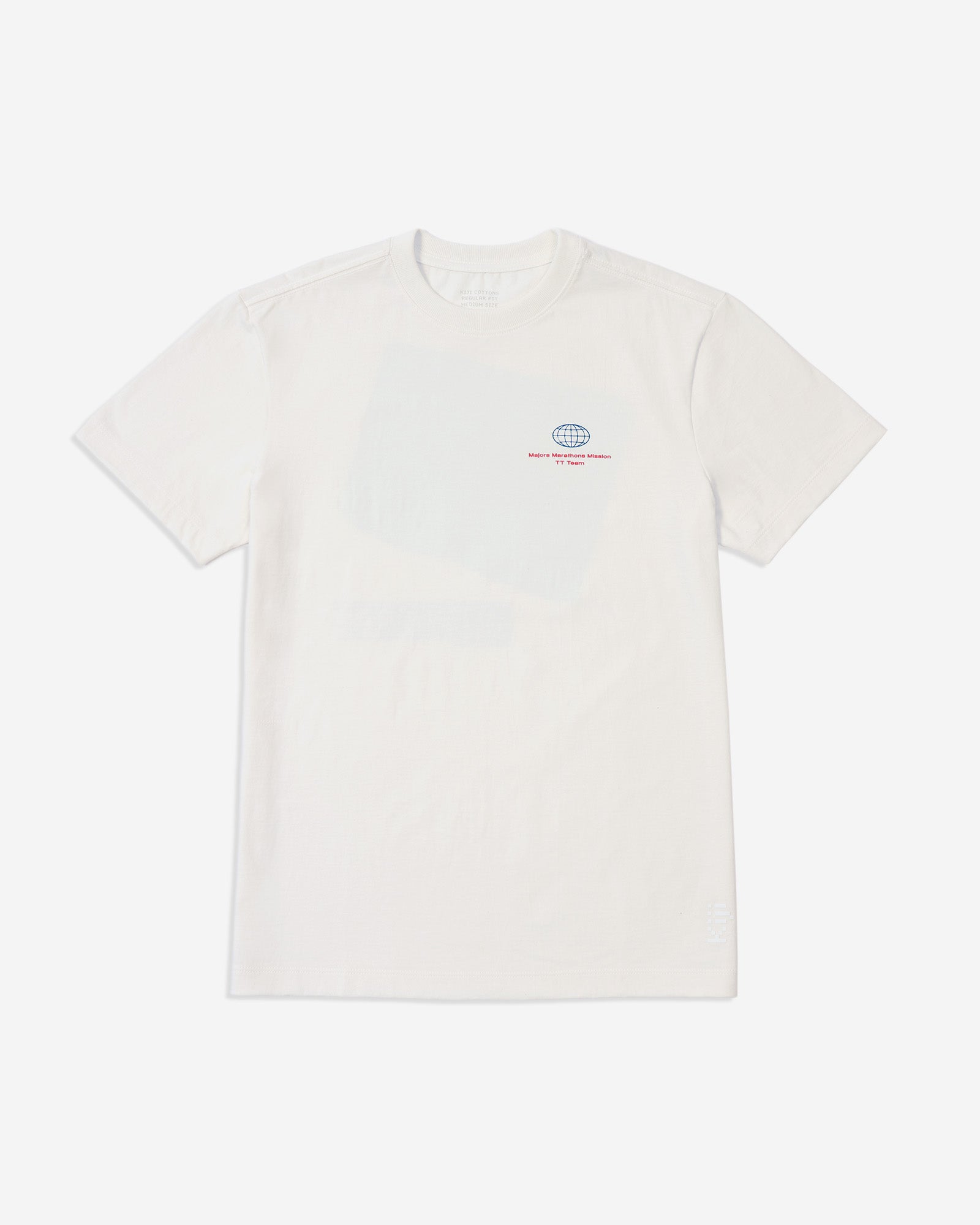 T-Shirt Classic Kiji x TT Team Majors Marathons - Off White