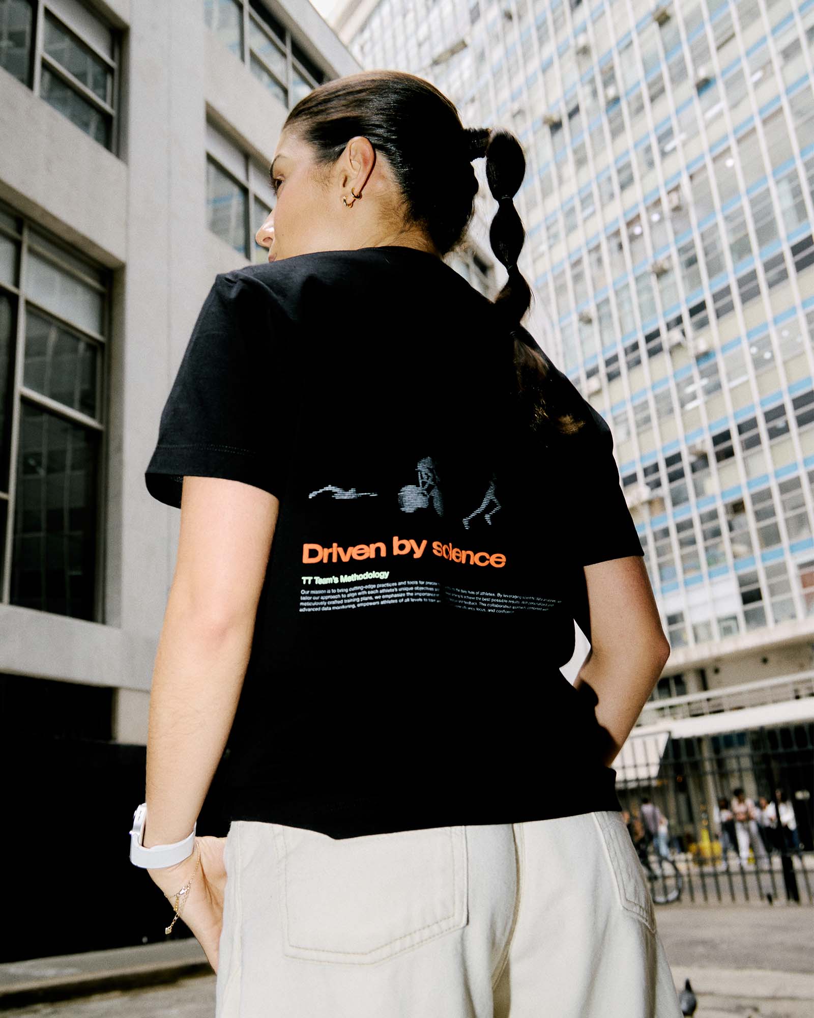 T-Shirt Classic Kiji x TT Team Methodology - Preto
