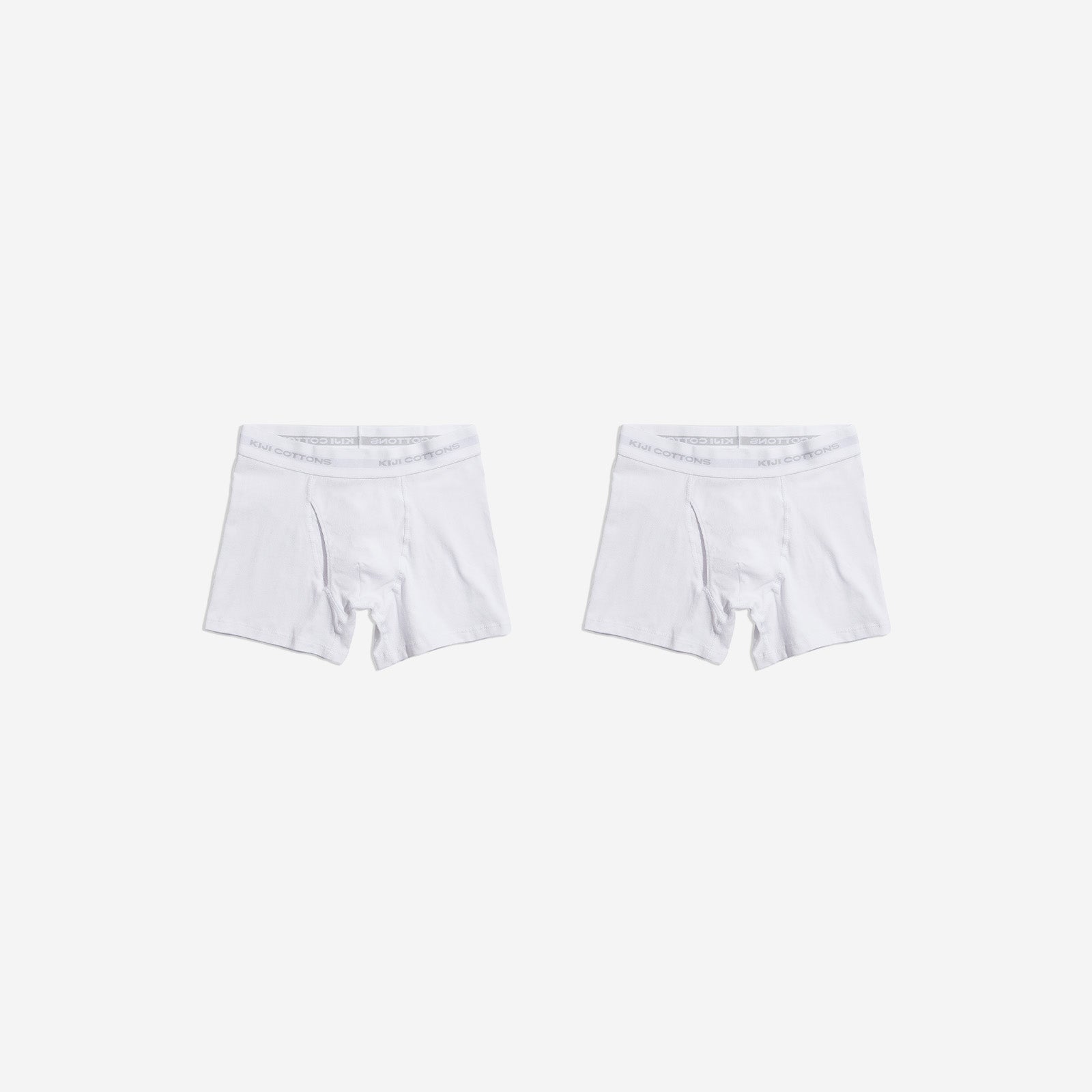 Kiji Kits e Combos Pack de 2 Cuecas na cor branco